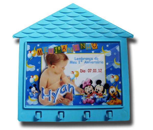 Casinha porta chaves 10X15